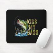 Lustiger Kuss mein-Barsch-Tarnung-Angler Barsch-An Mousepad (Mit Mouse)