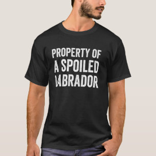 Lustiger Labrador Besitzer Hund T-Shirt