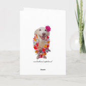 Lustiger Labrador-Ehemann-Geburtstag Karte (Rückseite)