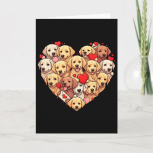 Lustiger Labrador Retriever Herz Valentinstag Labr Karte