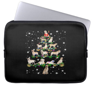 Lustiger Labrador Retriever Weihnachtsbaum Classic Laptopschutzhülle