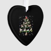 Lustiger Labrador Retriever Weihnachtsbaum Classic Ornament (Vorderseite)