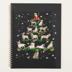Lustiger Labrador Retriever Weihnachtsbaum Classic Planer