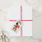 Lustiger Lebkuchen Geschenkanhänger (Mit Garn)