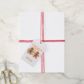 Lustiger Lebkuchen Geschenkanhänger (Mit Garn)