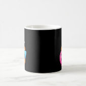 Lustiger Lebkuchen Sechs Sieben 67 Eis Drip Chri Kaffeetasse (Mittel)