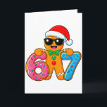 Lustiger Lebkuchen Sechs Sieben 67 Eis Drip Chri Karte<br><div class="desc">Lustiger Lebkuchen Sechs Sieben 67 Eis Drip Weihnachten Jungen</div>