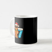 Lustiger Lebkuchen Sechs Sieben 67 Eis Drip Weihna Kaffeetasse (Vorderseite Links)