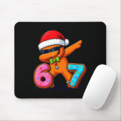 Lustiger Lebkuchen Sechs Sieben 67 Eis Drip Weihna Mousepad (Mit Mouse)
