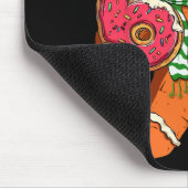Lustiger Lebkuchen Sechs Sieben 67 Meme Eiscreme C Mousepad (Ecke)
