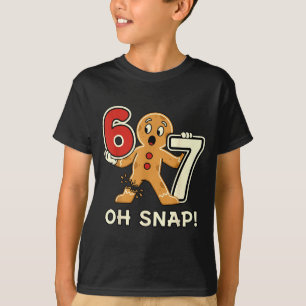 Lustiger Lebkuchenmann 67 Sechs Sieben Für Erwachs T-Shirt