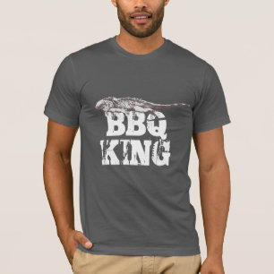 Lustiger Leguan GRILLEN König T-Shirt