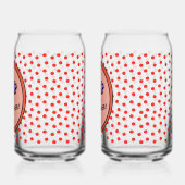 Lustiger Lehrer Apfel Tasse Dosenglas (Links)