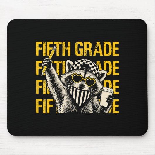 Lustiger Lehrer der fünften Klasse Fvibesl Waschbä Mousepad (Vorne)
