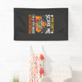 Lustiger Lehrer Halloween-Geist 4. Klasse Banner (Insitu)