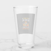 Lustiger Lehrer Halloween-Geist 4. Klasse Glas (Rückseite)