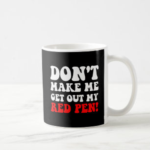 Lustiger Lehrer Kaffeetasse