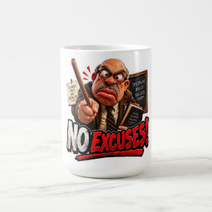 Lustiger Lehrer Keine Ausreden Kaffeetasse