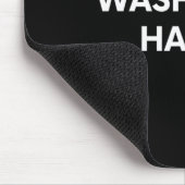 Lustiger Lehrer Krankenschwester Germaphobe Händew Mousepad (Ecke)