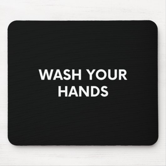 Lustiger Lehrer Krankenschwester Germaphobe Händew Mousepad (Vorne)