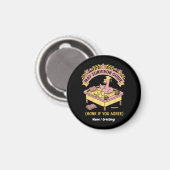 Lustiger Lehrer Mai Überlebensführer Retro-Gans Magnet (Vorderseite/Rückseite)