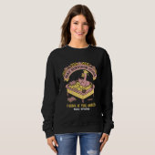 Lustiger Lehrer Mai-Überlebensführer Retro-Gans Sweatshirt (Vorne ganz)