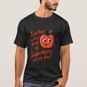 Lustiger Lehrer-Mutter-Leben Stolz Muttertagslehre T-Shirt