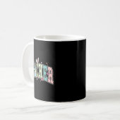Lustiger Lehrer-Osterhasen-Lehrer Kaffeetasse (Vorderseite Links)