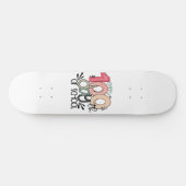 Lustiger Lehrer- & Schüler-Geschenk zum 100. Schul Skateboard (Horizontal)