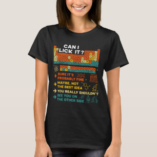 Lustiger Lehrer Schüler Wissenschaft Kann ich es l T-Shirt