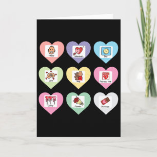 Lustiger Lehrer Valentinstag Sonderpädagogik Tee Karte
