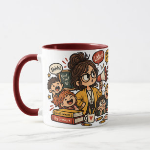 Lustiger Lehrermug Ich Schreie Nicht, Ich Benutze  Tasse