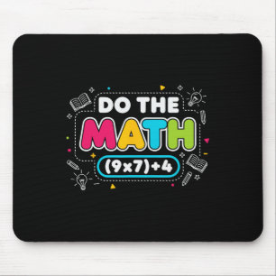 Lustiger Lehrerwitz Rechne es aus 67 Meme Six Seve Mousepad