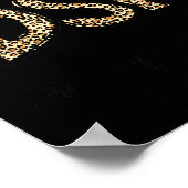 Lustiger Leopard DSP Direct Support Professional W Poster (Ecke)