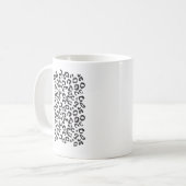 Lustiger Leopard Tier Kaffeetasse (Vorderseite Links)