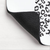 Lustiger Leopard Tier Mousepad (Ecke)