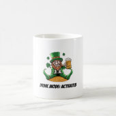 Lustiger Leprechaun Kaffeetasse (Mittel)