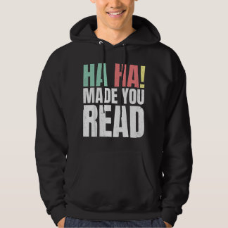 Lustiger Leselhrer  Hoodie