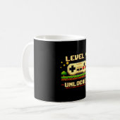Lustiger Level 9 freigeschaltetes Videospiel 9. Ge Kaffeetasse (Vorderseite Links)