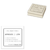 Lustiger LGTM-Code-Review-Pull-Request-Stempel Gummistempel (Stempel)