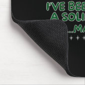 Lustiger Lieber Weihnachtsmann Ich Bin Ein Solider Mousepad (Ecke)