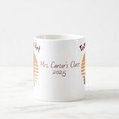 Lustiger Liebling eines Lehrers - personalisierbar Kaffeetasse (Mittel)