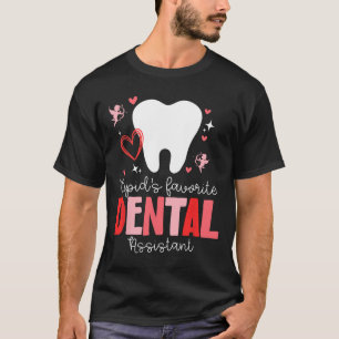 Lustiger Lieblingszahnarzt von Cupid zum Valentins T-Shirt