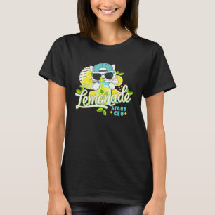Lustiger Limonadenstand-CEO Süße Katze Zitronensaf T-Shirt