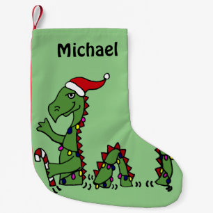 Lustiger Loch- Nessmonster-WeihnachtsStrumpf Kleiner Weihnachtsstrumpf