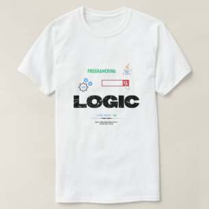 Lustiger Logik-Code-Modus Ein Programmieren T-Shirt