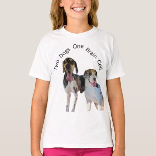 Lustiger Look für Tierliebhaber. T-Shirt