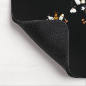 Lustiger Löwenzahn-Hasen-Blume Mousepad (Ecke)