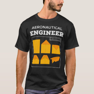 Lustiger Luftfahrtingenieur T-Shirt