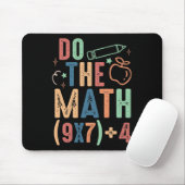 Lustiger Mach die Mathe 67 Meme Sechs Sieben Junge Mousepad (Mit Mouse)
